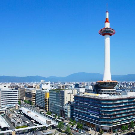 Kyoto Tower Hotel Exteriör bild